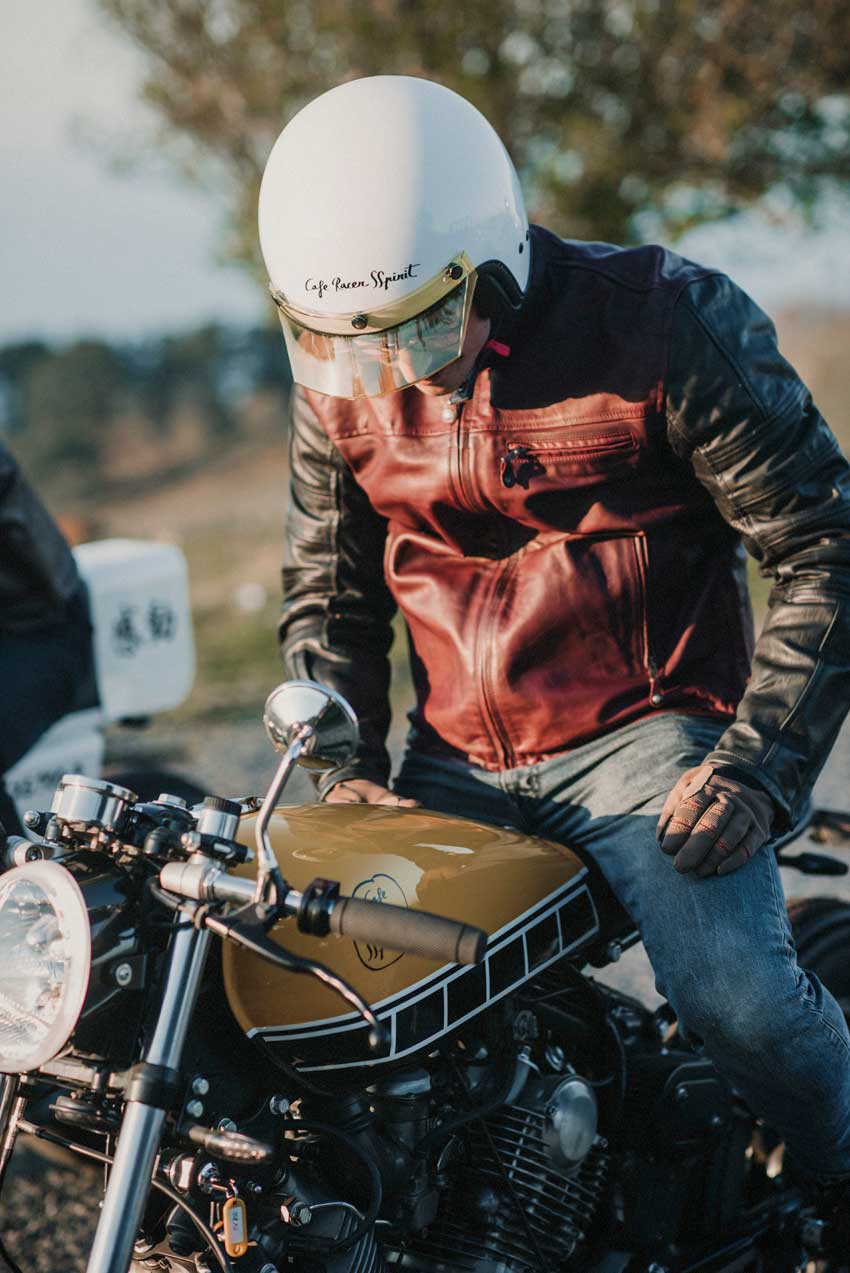 fotografía empresa motos cafe racer
